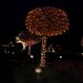 Photo "Firefly LED chandelier in the garden"