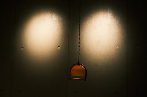 Photo retro wall lamps