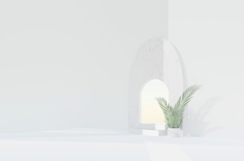 Photo Bathroom crystal wall lamp